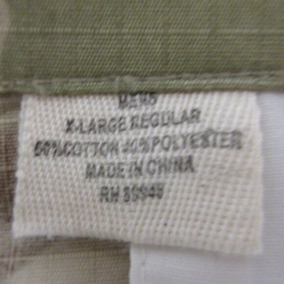Military Desert Camo Ripstop Tactical Pants Sz XL Double Knee Cargo Utility NWT - Picture 5 of 16